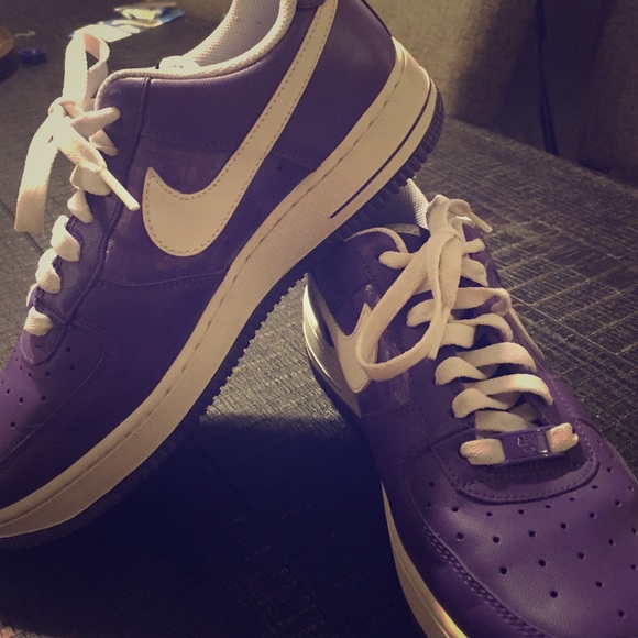 Nike Airforce 1's purple. Size 7.5