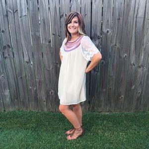 Umgee baby doll dress