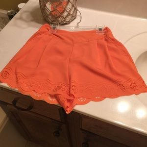 Coral shorts