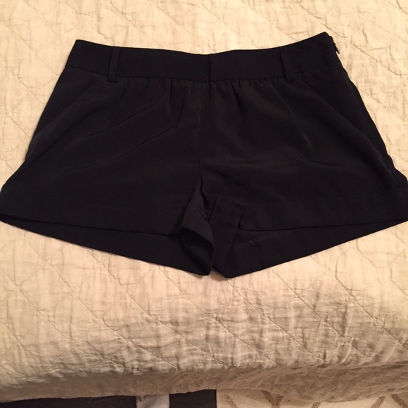 Black Express dress shorts