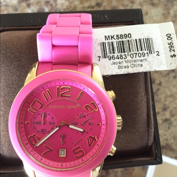 Authentic Michael Kors Pink watch