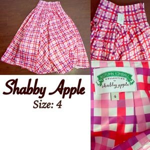 Shabby Apple Colorful Maxi Skirt