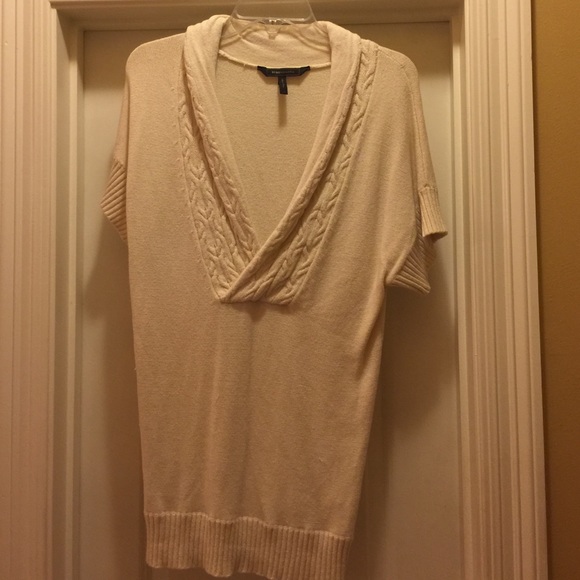 BCBG MAXAZRIA cream sweater