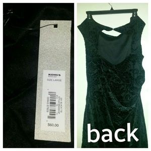 Apt 9 NWT Black Dress Size Large