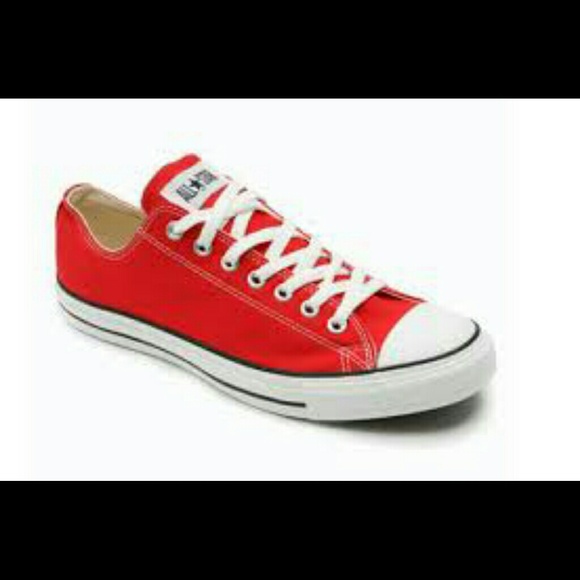 Red Low Top Converse