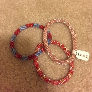 Set of 3 Lily and Laura Bracelets