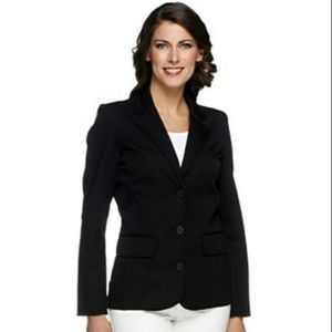 Isaac Mizrahi black blazer
