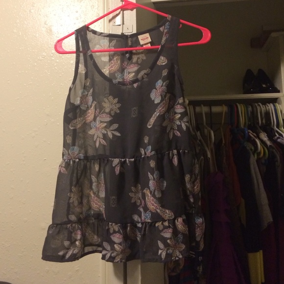 NWT XS Mossimo babydoll top from Target