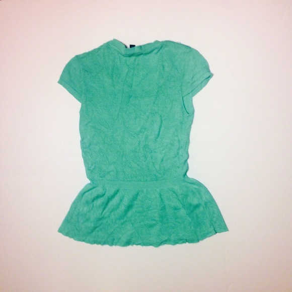 NWOT mint peplum top 💕 - Picture 4 of 4