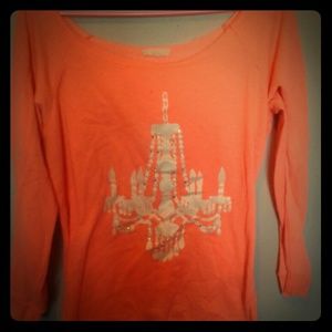 Light sweater wide opening