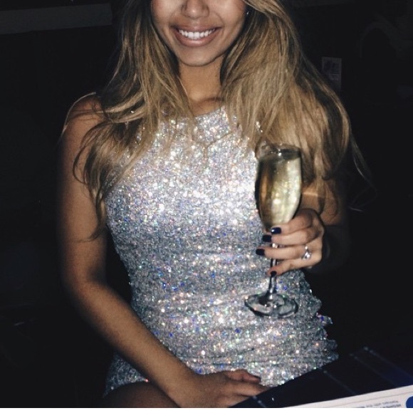 Silver Sequin dress - Picture 2 of 3