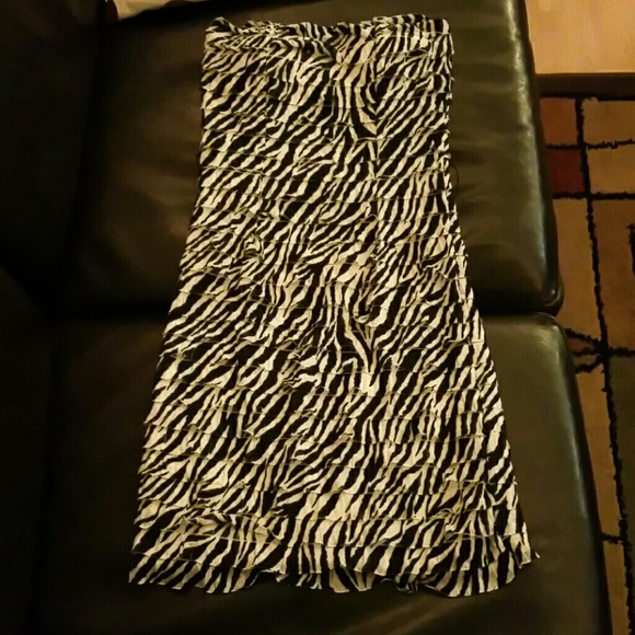 Zebra Print Dress