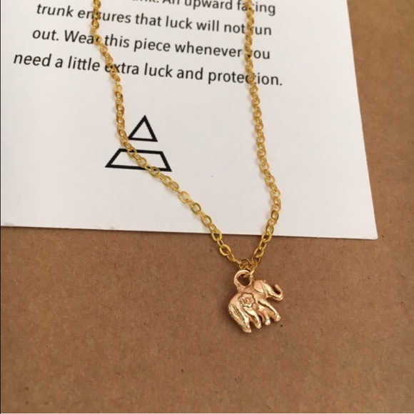 Lucky Elephant Necklace - Picture 2 of 3