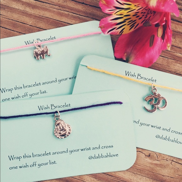 Namaste series wish bracelets