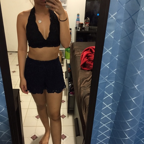 Black bralette