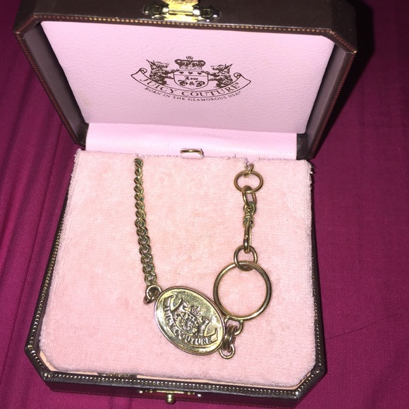 Juicy Couture necklace.