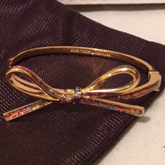 kate spade Jewelry - kate spade Skinny Mini Bow Bangle