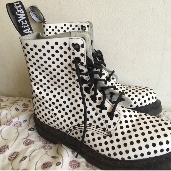 Dotted Doc Martens