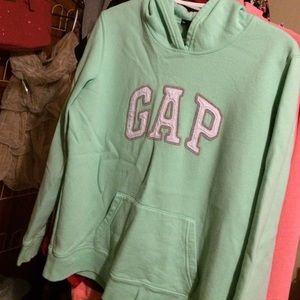 ✨DEAL OF THE DAY✨ Green GAP Hoodie -- Size Large