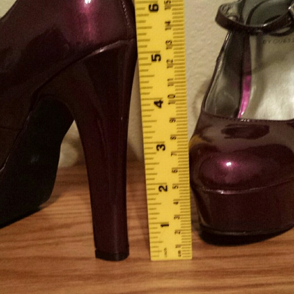 Purple platform heels - Picture 2 of 4