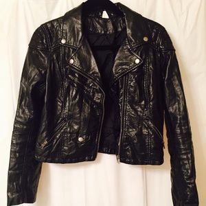 H&M Faux Leather Jacket