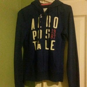 Aeropostsle dark blue sweater