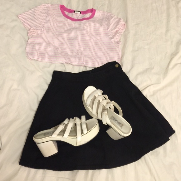 High-neck J•Crew top
