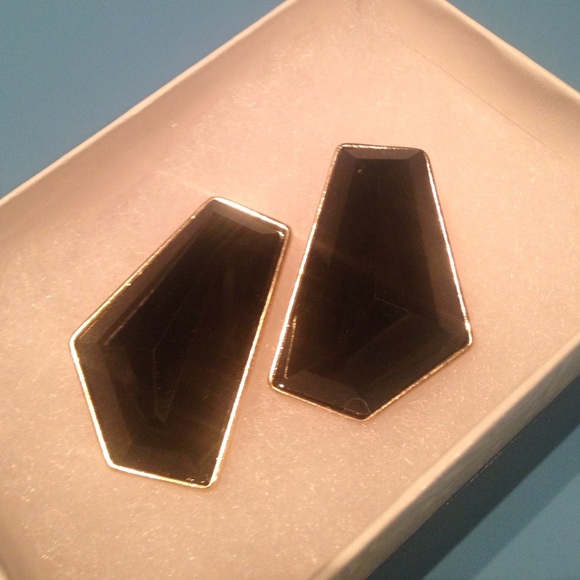 Black earrings