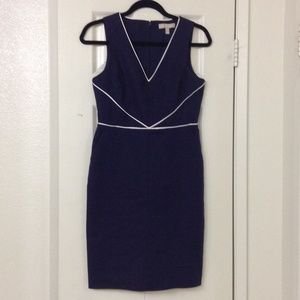 Navy/white BR dress