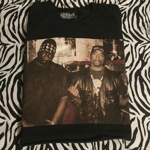 🚫SOLD🚫Biggie & 2Pac Crop Top