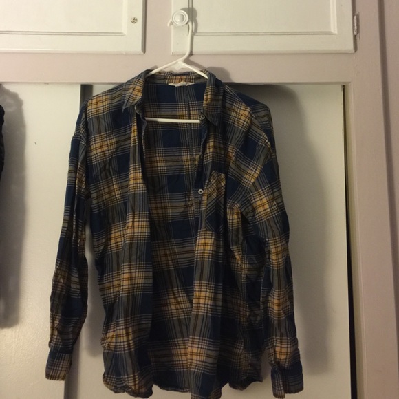 Boyfriend style oversized flannel