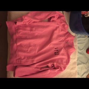 PINK 1/2 Zip Sweatshirt
