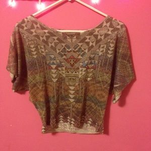 Geometric colorful top