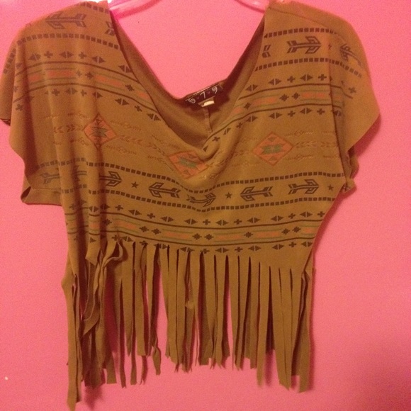 Indian half top