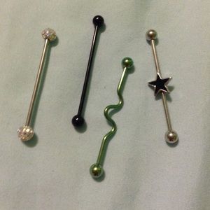 Four industrial bars