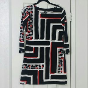 Abstract the tunic dress