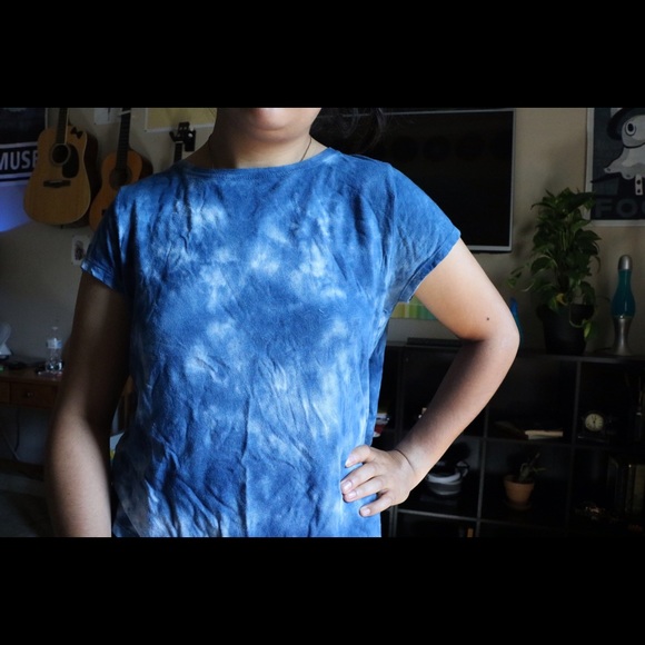 Cross-Back Tie Dye T-shirt