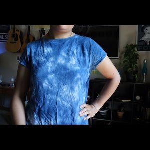 Cross-Back Tie Dye T-shirt