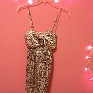 Silky black and purple top