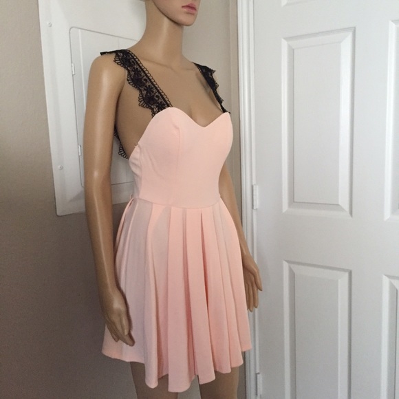 ⭐️5 star rated! WESTBRIAR peach &black dress - Picture 4 of 4