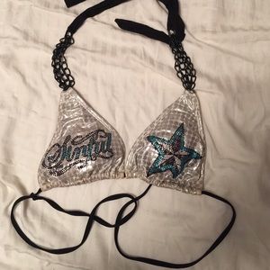 Sinful chain bikini top