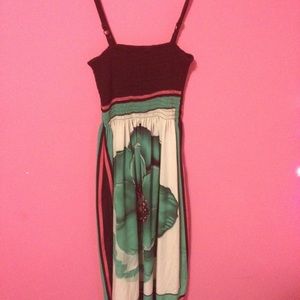 Dress with flower (one size fits all)