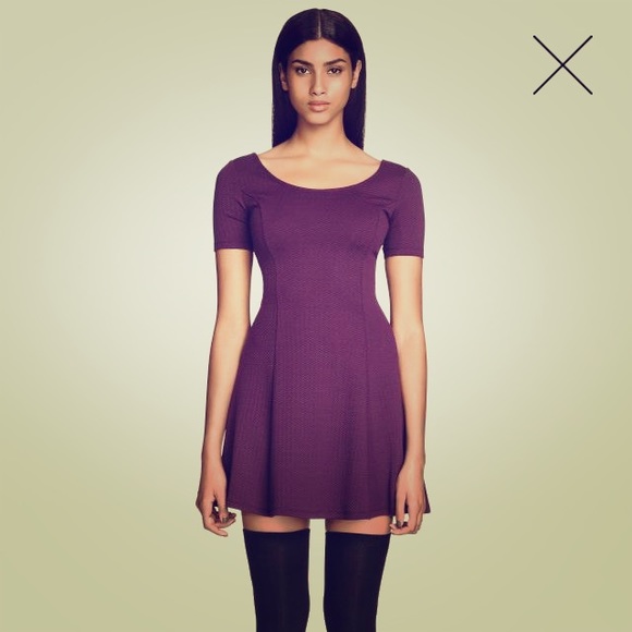 Texture pattern dress