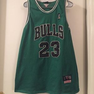 Green Michael Jordan Jersey Size XL