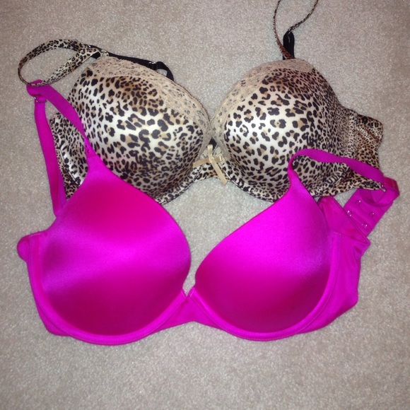 Victoria Secret biofit demi/cheetah Aerie bra