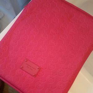 WEEKEND SALE! Micheal Kors iPad cover HOT PINK