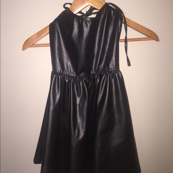 Pleather dress
