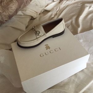 Kids Gucci shoes.