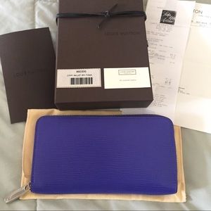 Louis Vuitton Epi Zippy Wallet figue