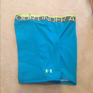 Two under armour slidding shorts